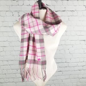 BARBIE | plaid fringe scarf